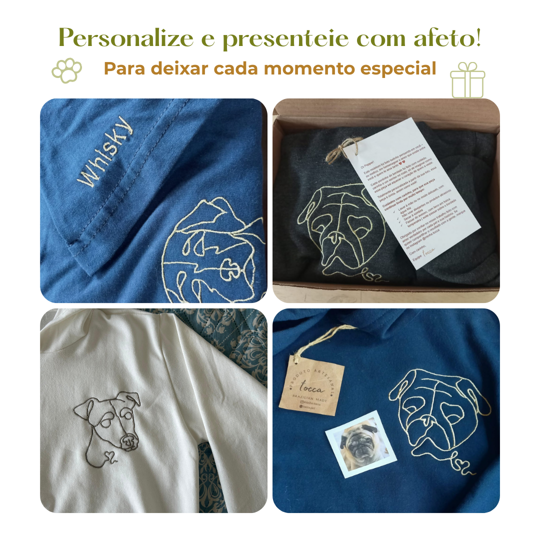 Moletom Bordado Personalizado
