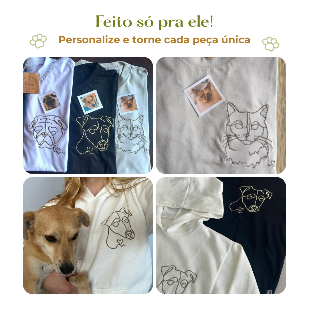Moletom Bordado Personalizado
