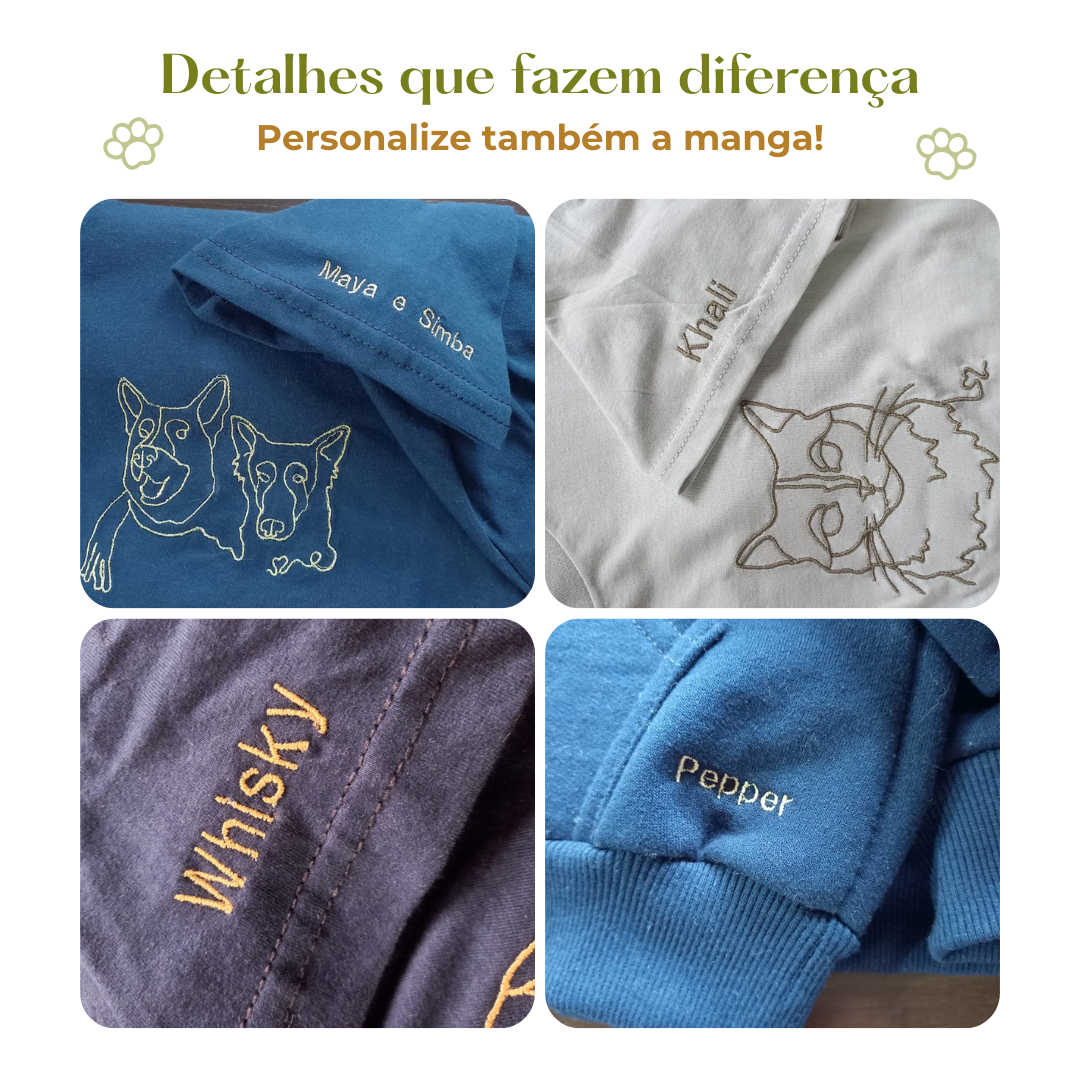 Moletom Bordado Personalizado
