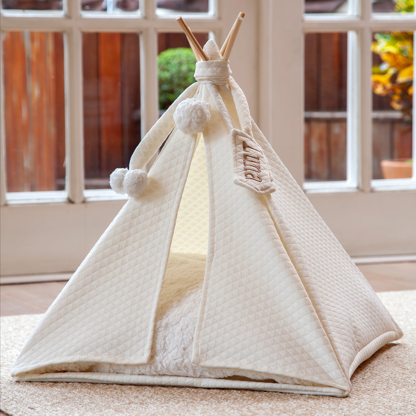 Tenda Caminha Pet - Cor Nude