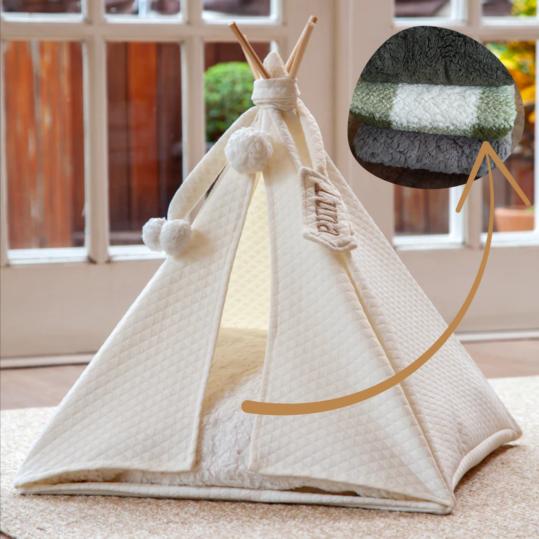 Tenda Caminha Pet - Cor Nude