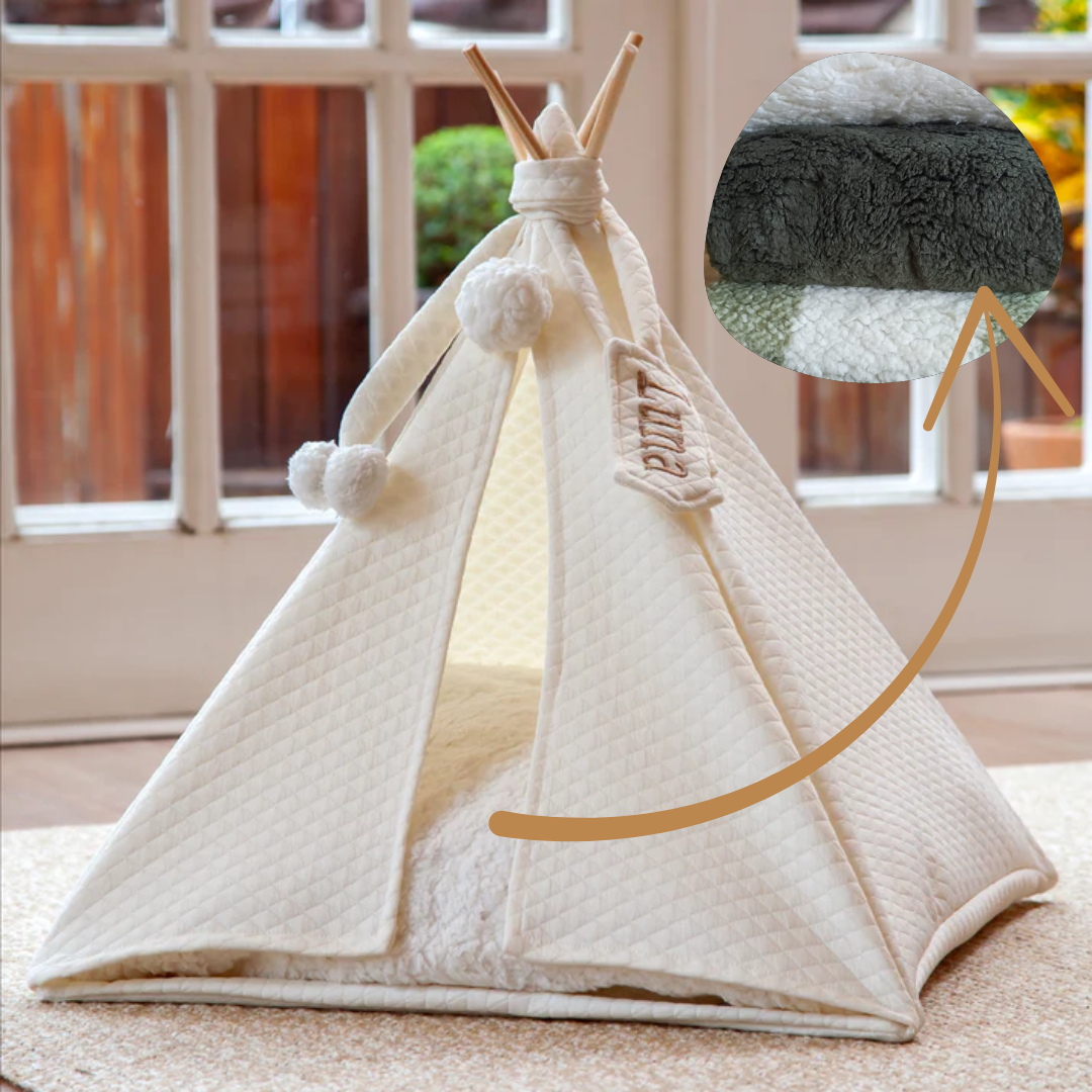 Tenda Caminha Pet - Cor Nude