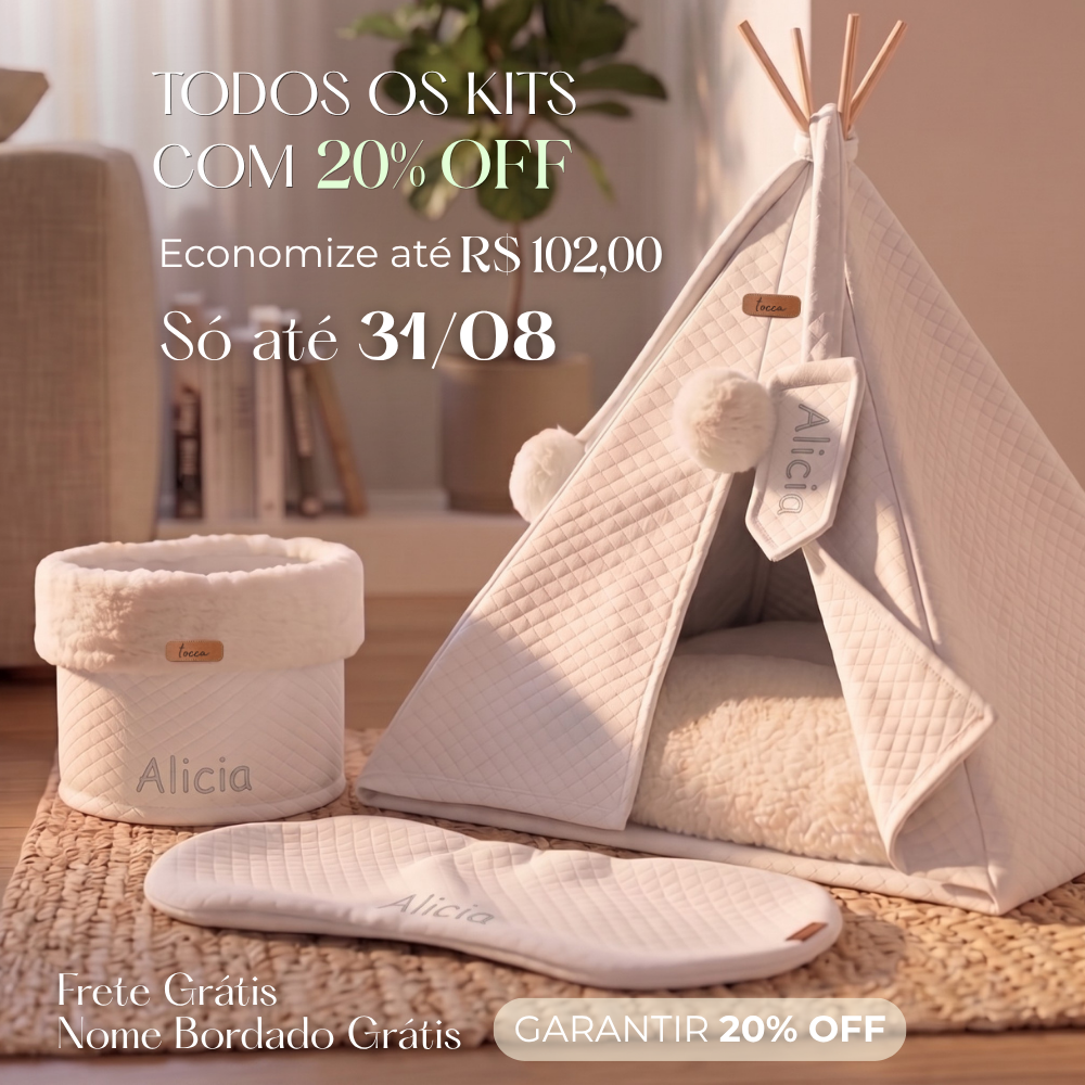 Tocca - Kit Tenda Caminha Pet